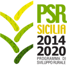 Logo del PSR Sicilia 2014-2020 per lo sviluppo rurale.