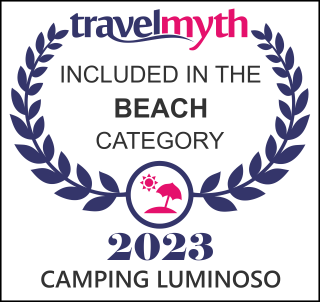 Camping Luminoso: premiato nella categoria spiaggia 2023 da Travelmyth.